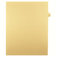 Mark Maker Legal Tabs - Letter Size - Buff - 1/25th cut - 25 tabs per package - 5 packages Pack - Number 106-Buff Single Tabs