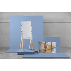 Archyi Portable Easel, Pico Collection, 27" x 70", White-Frameless with Poplar wood