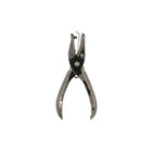 Westcott Handheld Hole Punch with Metal Receptacle - 1/8" - 1 Hole - Chrome-Durable metal construction