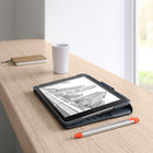 Logitech Slim Folio Bluetooth Keyboard Case for 9.7" iPad (5th and 6th generation) - Black-Dimensions: 7.2" x 9.8" x 0.8" in