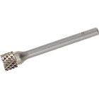 Cleveland, Solid Carbide Burrs - Cylinder Shape With End Cut - 4 Pack-Depth: of Cut 5/8"