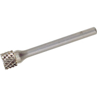Cleveland, Solid Carbide Burrs - Cylinder Shape With End Cut - 4 Pack-Depth: of Cut 5/8"