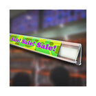 Azar Displays 1.25"H Flip-up C-Channel, 15.63"W (700054)-Dimensions: 1.25"H x 15.63"l