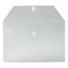JAM Paper Plastic Envelopes with VELCRO Brand Closure, Booklet, Jumbo, 12 x 18, Clear Poly, 12 Pack (457V0CL)-Size: 12" x 18"