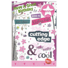 Rosedale 5-1/2" x 8" Teen Girl Birthday Greeting Cards And Envelopes, 12 Pack (16110)-Printed on premium uncoated card stock