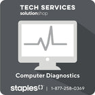 Staples Computer Diagnostic-Same-day service is available, call 1-877-258-0369