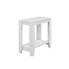 Monarch Specialties 3117 Accent Table - White-Modern contemporary styling