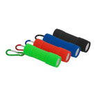 Merangue - Compact LED Flashlight with Carabiner Clip - Assorted Colours-Assorted colours (colour choice not available online)
