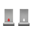 Kensington VeriMark IT Fingerprint Key-Durable zinc alloy body with LED accepted/rejected indicator, and flared tail for easy grip