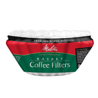 Melitta Proctor-Silex Coffee Maker Basket Filters - 10-12 Cups - 3-1/2" - 100 Pack-10-12 Cup Basket Coffee Filter