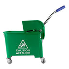 Johnny Vac Side Press Wringer Bucket Combo - 21L - Green-21L