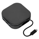 Targus USB-C Universal Dual HD Docking Station with 85W PD Pass-Thru - Black-Ports: 1 x USB-C (power in only) supports 85W PD, 2 x 10Gbps USB-A 3.2 Gen 2, 1 x 10 Gbps USB-C 3.2 Gen 2 , 1 x RJ45 Gigabit Ethernet