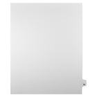Mark Maker Legal Tabs - Letter Size - White - 1/25th cut - 25 tabs per package - 5 packages Pack - Number 73-White Single Tabs