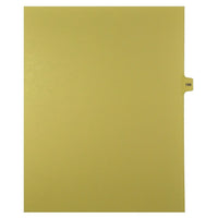 Mark Maker Legal Exhibit Index Tab Buff Single Tabs, 1/15th Cut, Letter Size, No Holes, Number 156, 25 Pack-Buff Single Tabs, 1/15th Cut