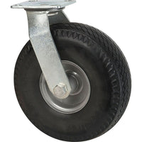 Flat-free Casters, Tread Width, 3" W, Swivel Flat-free Casters, Wheel Diameter, 10", 3 Pack-Wheel Diameter - 10"