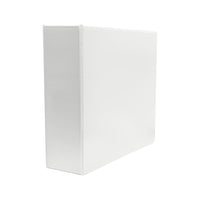 Staples 4" 3-Ring D-Ring View Binder - White-View binder