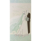 Rosedale 3-3/4" x 7-1/4" Money Holder A Wedding Wish To Both Of You Greeting Cards And Envelopes, 12 Pack (18025)-Printed on premium uncoated card stock