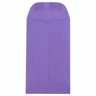 JAM Paper #3 Coin Business Coloured Envelopes - 2.5" x 4.25" - Violet Purple Recycled - 50 Pack-Size: #3 Coin (2 1/2 x 4 1/4 Inches)