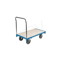 Kleton Heavy-Duty Platform Truck, Deck Width: 36", Capacity: 2500 Lbs., Deck Length: 72", Handle Height: 40"-Deck Width: 36"