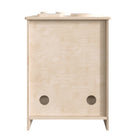 Flash Furniture Bright Beginnings Commercial Grade Wooden Children's Kitchen Stove with Integrated Storage-Rounded Corners for Safety