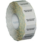 Meto 1522 2-Line White Meilleur Avant/Best Before Labels 1125/RL, 14 Pack-Wavy edges designed to catch customer's attention