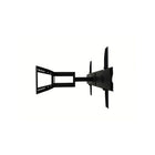 TygerClaw Full Motion Flat-Panel TV Mount, 32" - 63", (LCD4091BLK)-Tilt degree from -12&deg; to 0&deg;