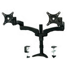StarTech Articulating Dual Monitor Arm, Grommet/Desk Mount with Cable Management & Height Adjust-Place your displays exactly where you want them, with dual articulating monitor arms