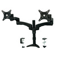 StarTech Articulating Dual Monitor Arm, Grommet/Desk Mount with Cable Management & Height Adjust-Place your displays exactly where you want them, with dual articulating monitor arms