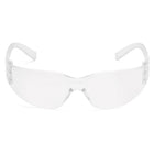 Pyramex Intruder Safety Eyewear Glasses, Clear-Hardcoated, 12 Pack-Nose buds secure the glass and prevent slipping