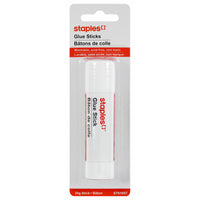Staples Washable Glue Stick - 20g-Glue stick for school and crafting applications