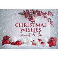 Especially for You, Ornaments, 12 Pack-Printed on premium coated card stock