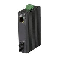 Black Box LMC270A-MM-ST LMC270 Series Hardened Mini Industrial Media Converter, Multimode, ST-Converter