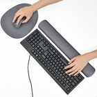 DAC MP-114 Super-Gel Straight Edge Keyboard Wrist Rest, 19-1/4 x 3 x 1", Grey-Helps keep your wrists ergonomically positioned