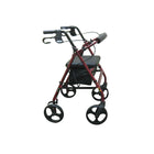 Drive Medical Rollator Walker with Removable Back Support and Padded Seat, 7. 5" Wheels, Blue-28. 00"L x 24. 00"W x 33. 00"H