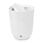 Umbra Step Waste Can, White-Dimensions: 10.25 x 7.5 x 7.5