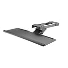 StarTech Adjustable Under-Desk Keyboard Tray (KBTRAYADJ)-Minimize strain on your arms using this ergonomic keyboard tray with wrist rest