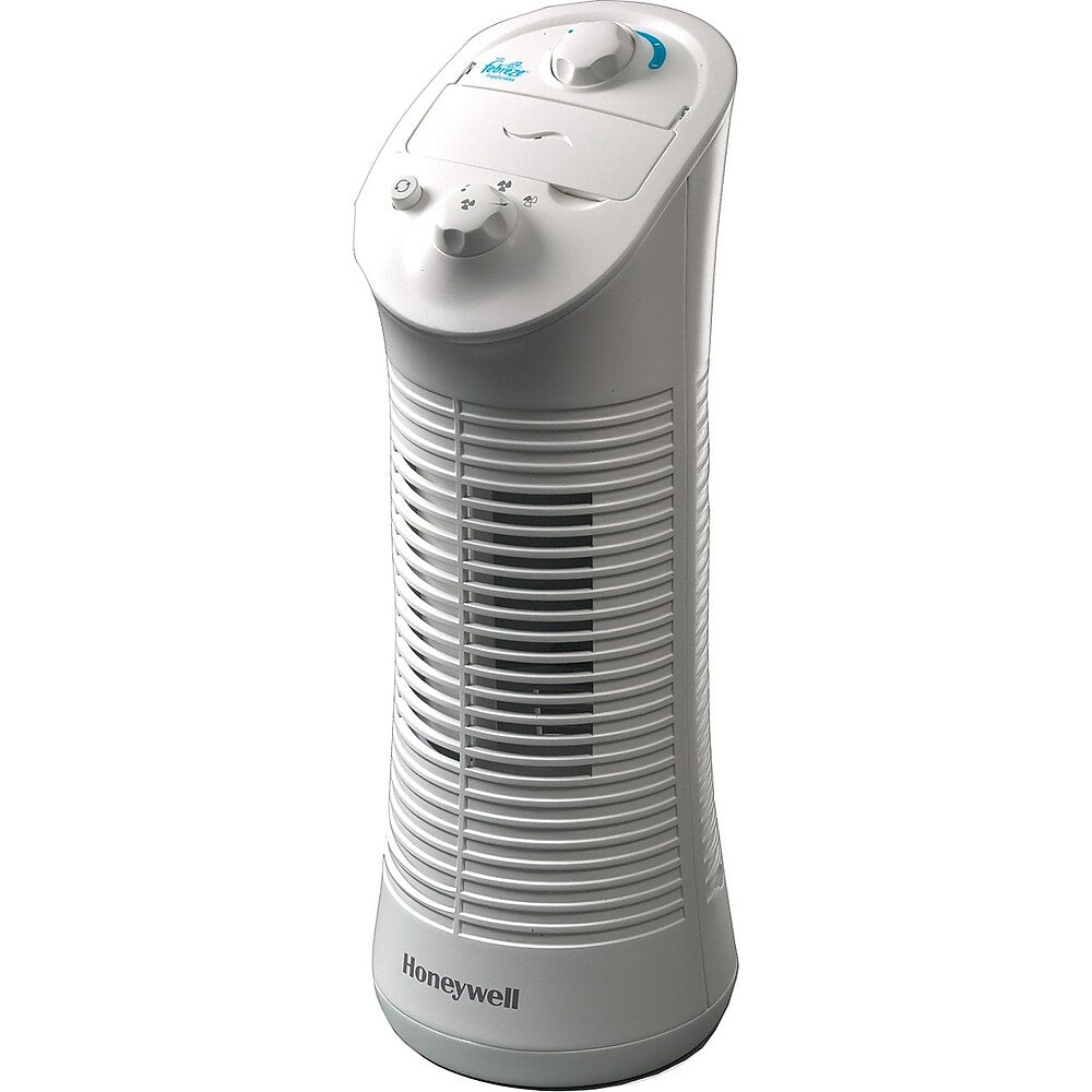 Honeywell 16 Manual Control Mini Tower Fan with Febreze - White |  staples.ca