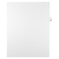 Mark Maker Legal Exhibit Index Tab White Single Tabs, 1/25th Cut, Letter Size, No Holes, Number 158, 25 Pack-White Single Tabs, 1/25th Cut