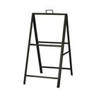 Futech Angled Metal A-Frame, 18"W x 32"H Insert Size, Black (AFRAME012)-Frame Size: 18"W x 32"H, 
Full height: 36"H