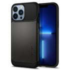 Spigen Slim Armor Mag Case for iPhone 13 Pro Max - Gunmetal-Protective shock-absorbent interior and rigid exterior.