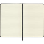 Moleskine Notebook - Medium - Ruled - Hard Cover - 4.5" x 7" - Black-Acid-free ivory paper