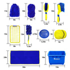 Michelin Ultimate 11-Piece Car Wash Bucket Kit-9