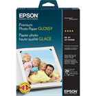 Epson Premium Photo Paper, 5" x 7", Glossy, 20 Pack-5" x 7"