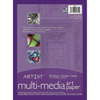 Pacon Art1st Premium Multi-Media Art Paper, 9" x 12", 6 Pack (PAC4841)-80 lb.