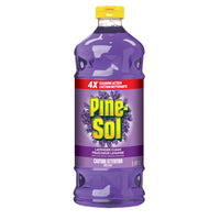 Pine-Sol Multi-Surface Cleaner - Lavender Clean - 1.41 L-Can be used on wood, tile, laminate, toilets, showers, tubs, sinks, countertops, walls, stoves, garbage cans and more! Always read and follow the label