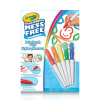 Crayola Color Wonder Paintbrush Pens, 5 Pack-Now kids can colour anytime and anywhere, mess-free!