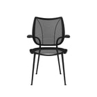 Humanscale Liberty Side Chair-Made predominantly from lightweight 100% recycled die-cast aluminum. Overall, it is constructed from 85% recycled content and is 99% recyclable