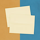 JAM Paper A2 Invitation Envelopes, 4.38 x 5.75, Strathmore Ivory Wove, 250 Pack (900919415H)-Envelope Size: 4.38" x 5.75"