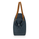 Thermos Lunch Duffle with PU Leather Handles - Geo Quilted Navy-Material is easy to wipe clean