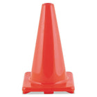 Champion Sports 18" Vinyl Cone Orange, 2 Pack (CHSC18OR)-Cone measures 18 inches